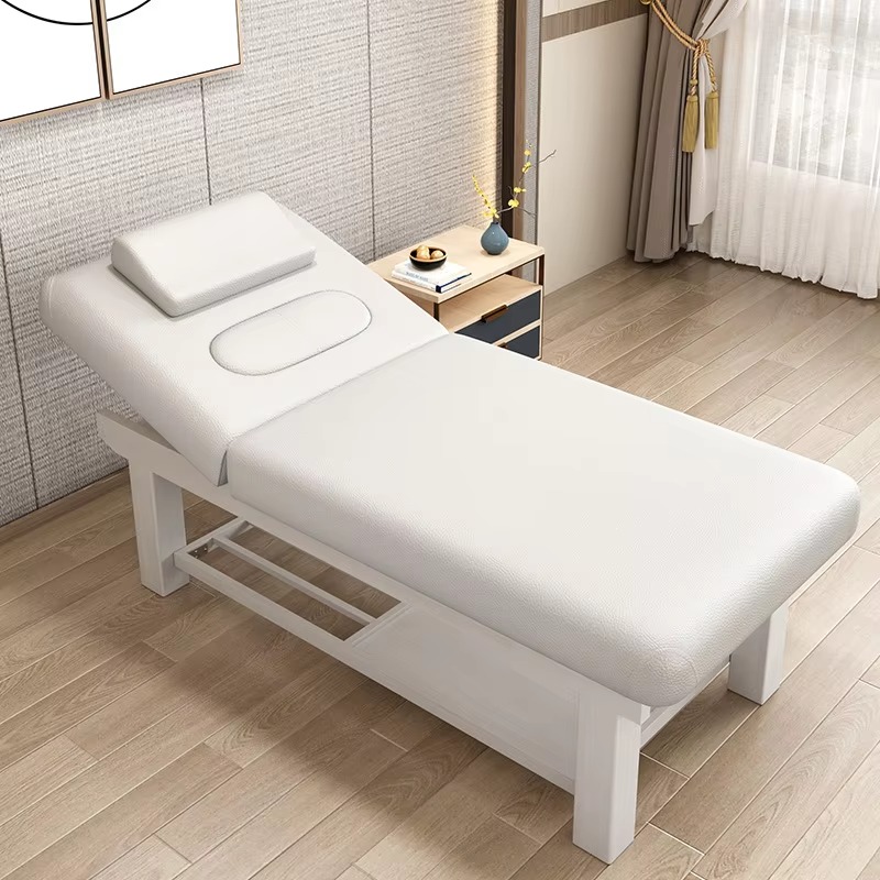 Luxury Skincare And Spa - Cama de Masaje de Madera Moderna