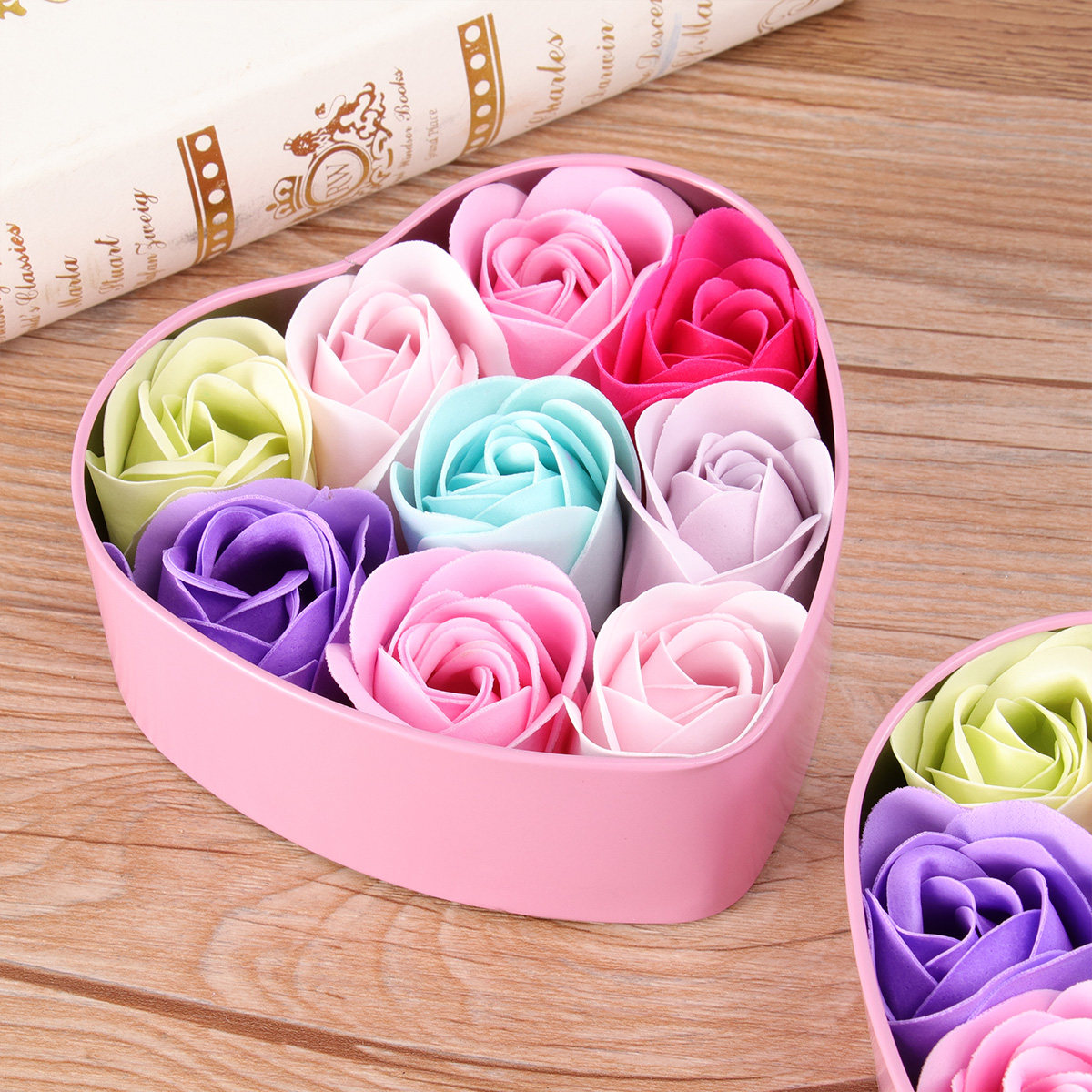 Jabón de Rosas en Caja de Meta - Luxury Skincare Gift Set For Her reseña y precio