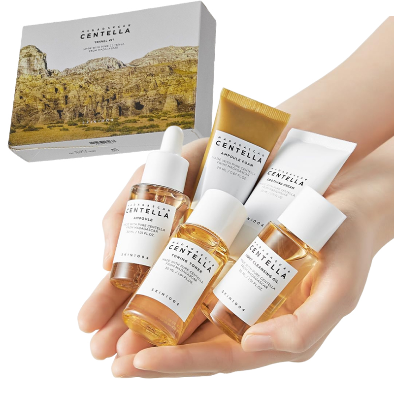 Centella-Kit de viaje de viaje - Luxury Skincare Kit reseña y precio