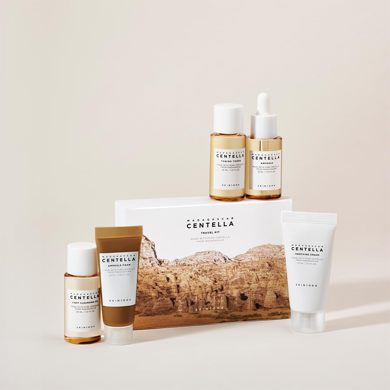 Centella-Kit de viaje de viaje - Luxury Skincare Kit reseña y precio