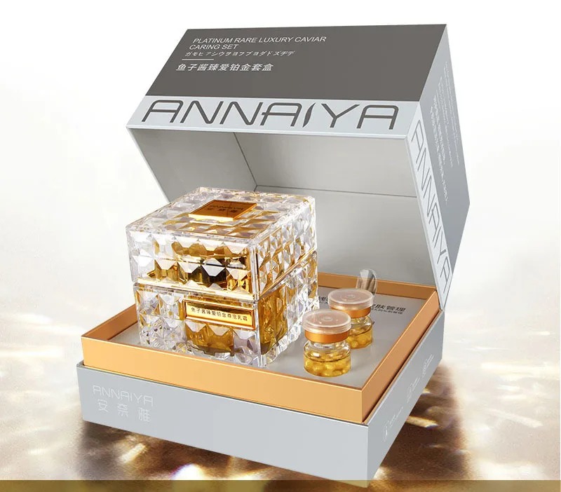Crema Facial de Caviar de Lujo - Luxury Skincare Set For Women reseña y precio