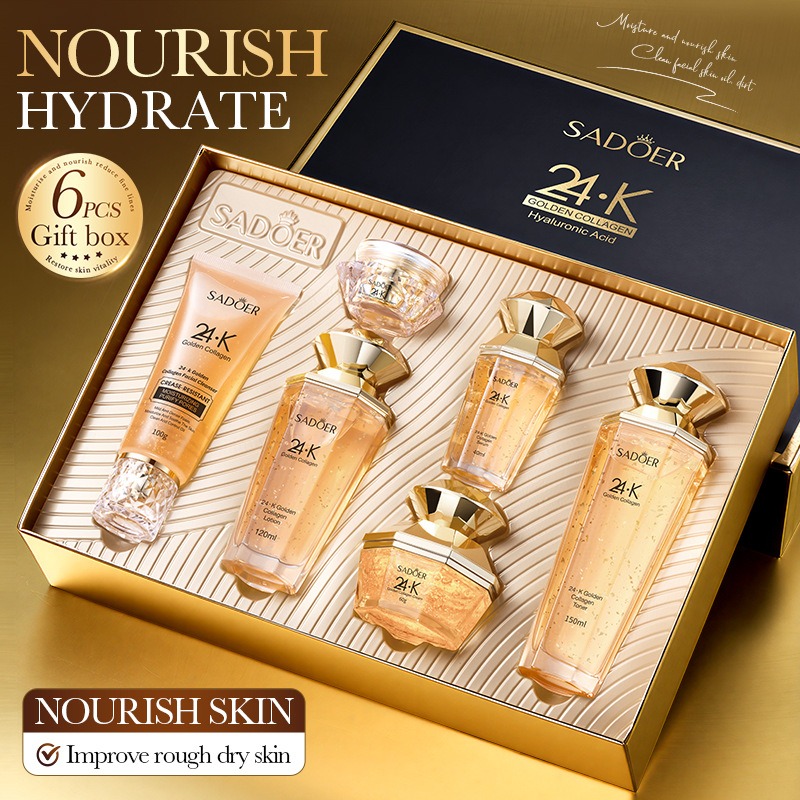 Set de Cuidado Facial con Colá - Luxury Skincare Kit reseña y precio