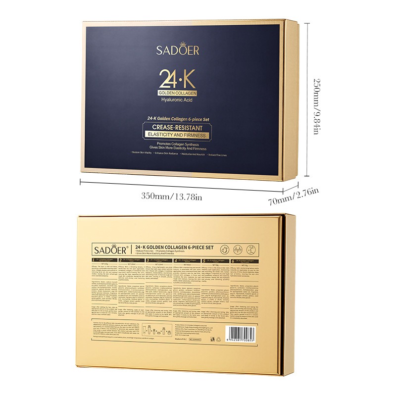 Set de Cuidado Facial con Colá - Luxury Skincare Kit reseña y precio