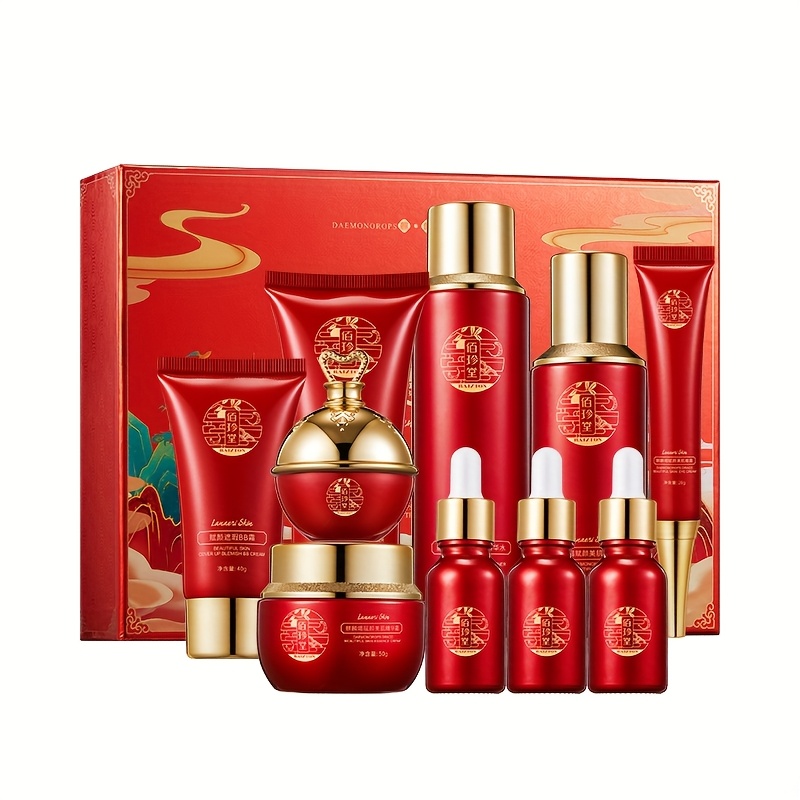 Qilin Jie Fu Yan Qin Run - Set - Luxury Skincare Kit reseña y precio