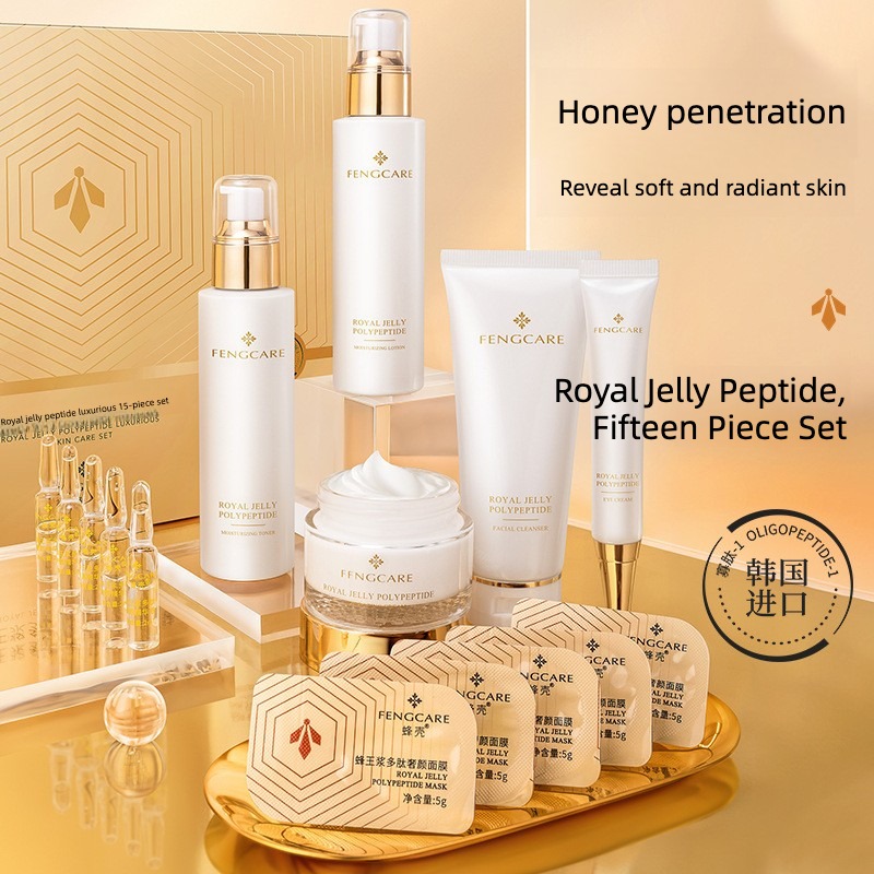Royal Jelly-Juego hidratante y - Luxury Skincare Kit reseña y precio