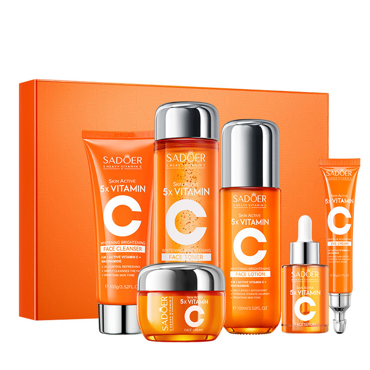 Set de regalo de 6 piezas para - Luxury Skincare Kit reseña y precio